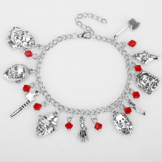 Halloween Ghost And Devil Bracelet Jewelry